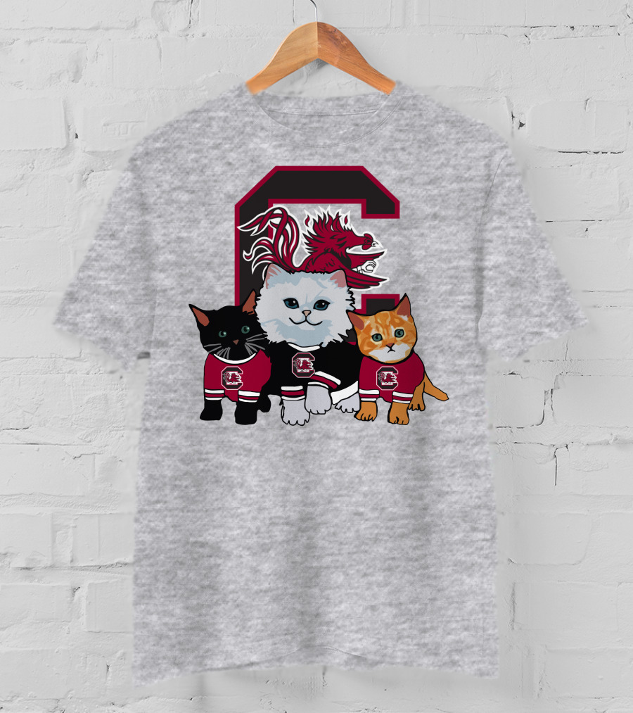 South Carolina Gamecocks Mascot C Cats T-Shirt