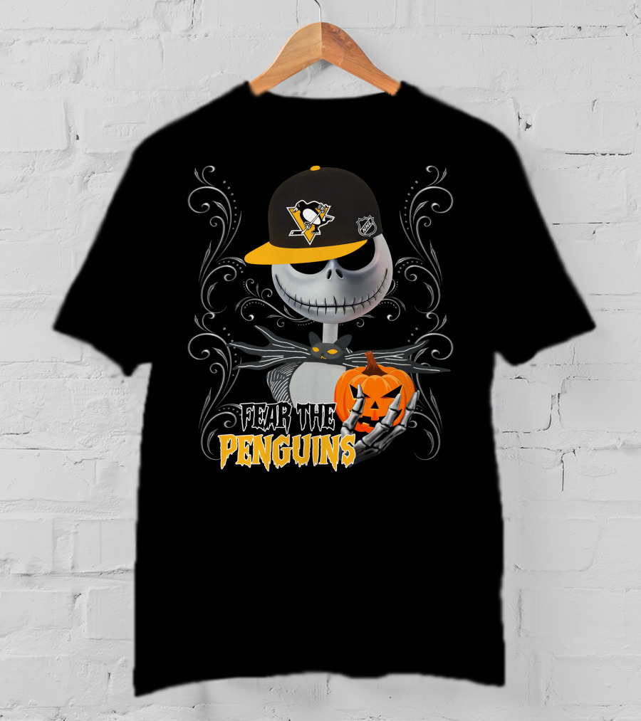 Fear The Penguins Halloween Hat T-Shirt