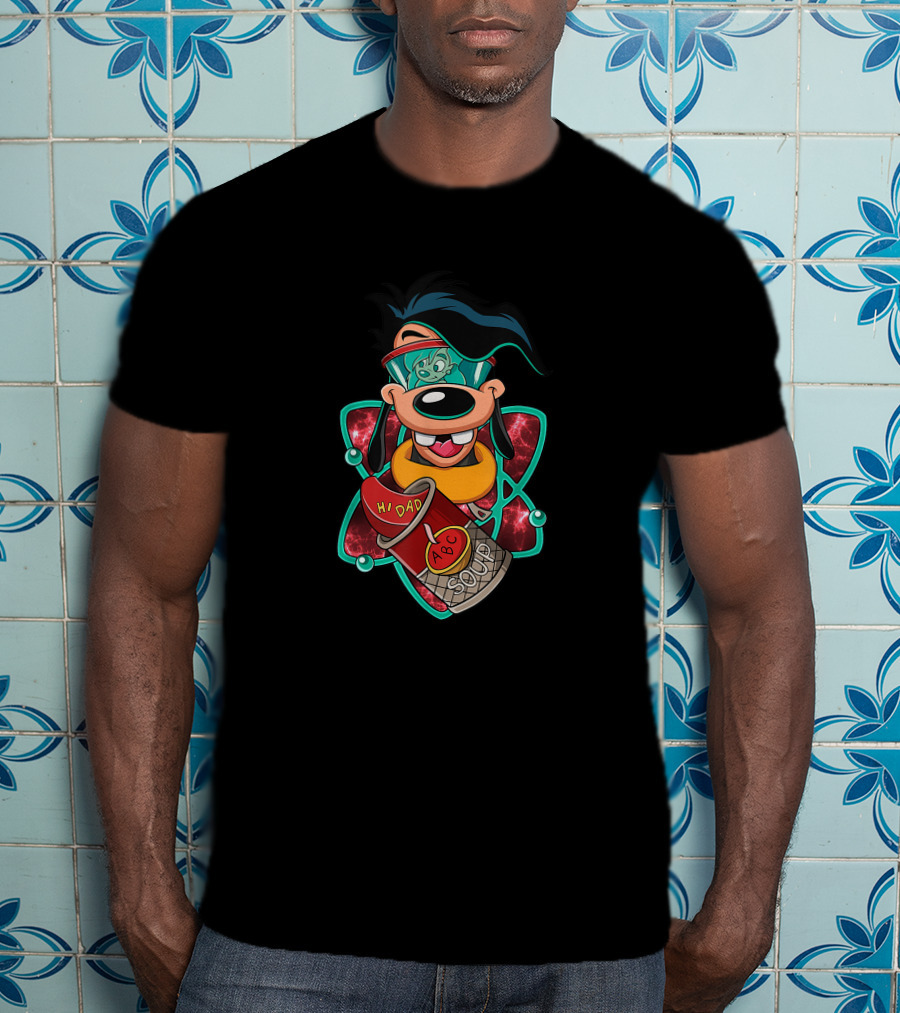 A Goofy Movie Hi Dad ABC Soup Ladies Max Soup Can And Hi Dad Lunchbox T-Shirt