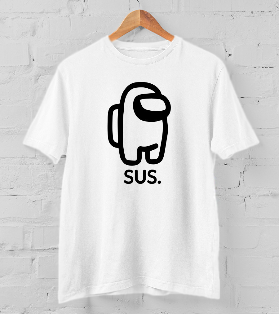 Sus Impostor Meme Among Us Game Crewmate T-Shirt