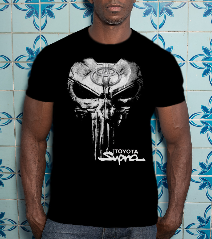 Toyota Supra Punisher Skull T-Shirt