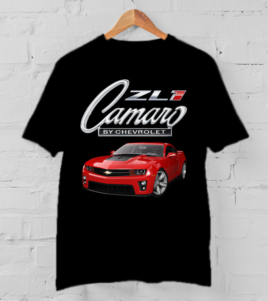 ZL1 Camaro By Chevrolet Red Sports Car T-Shirt