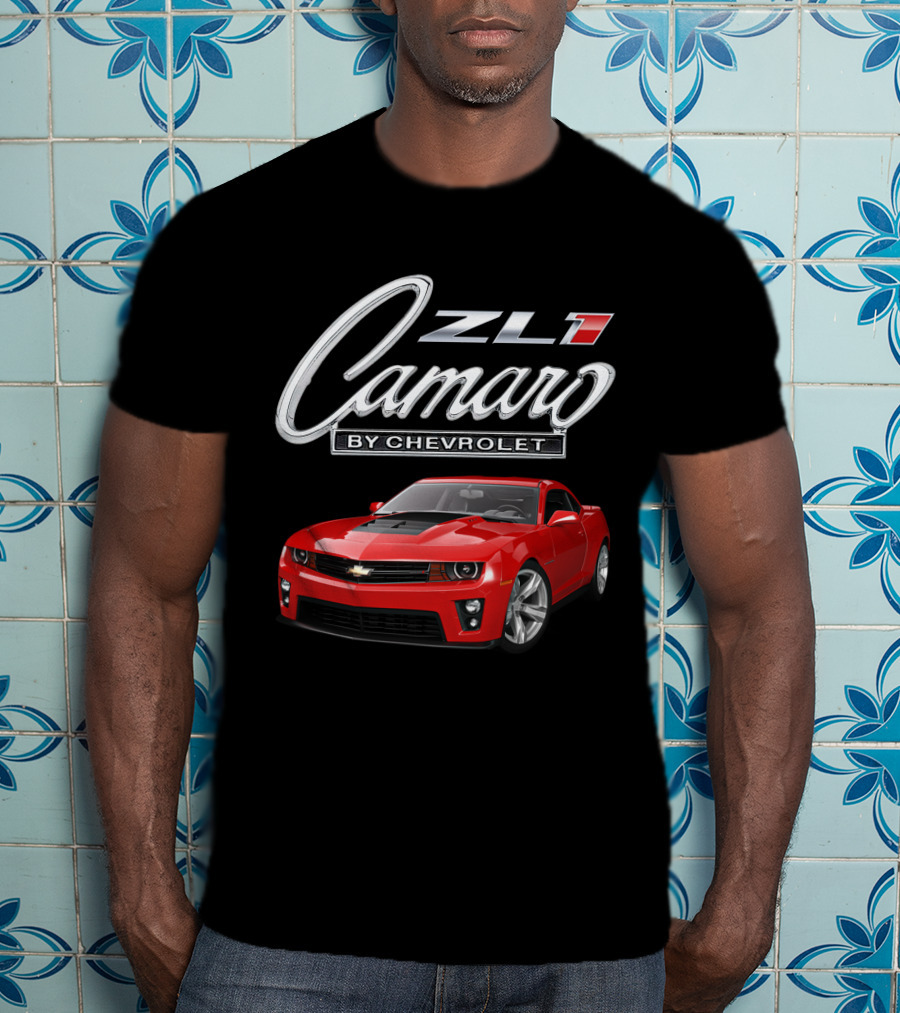 ZL1 Camaro By Chevrolet Red Sports Car T-Shirt
