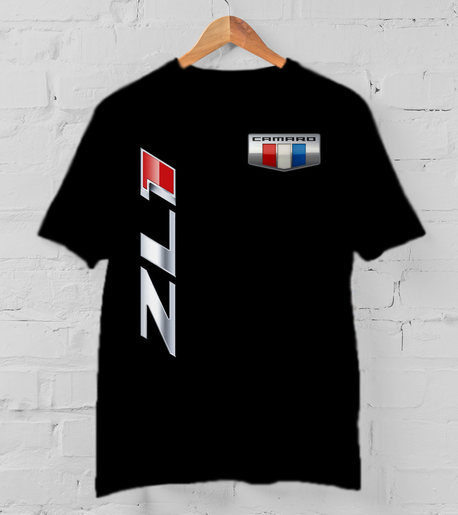Camaro ZL1 Badge With Red White Blue Emblem T-Shirt