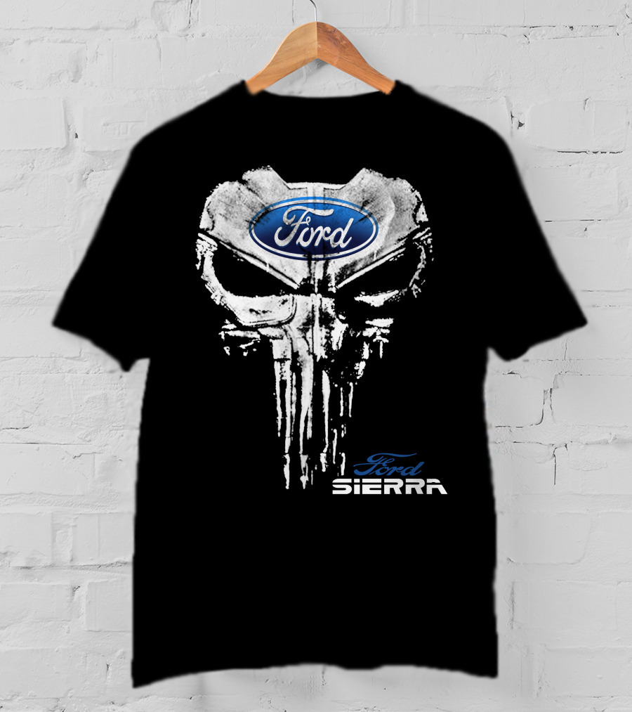 Ford Sierra Skull Emblem T-Shirt