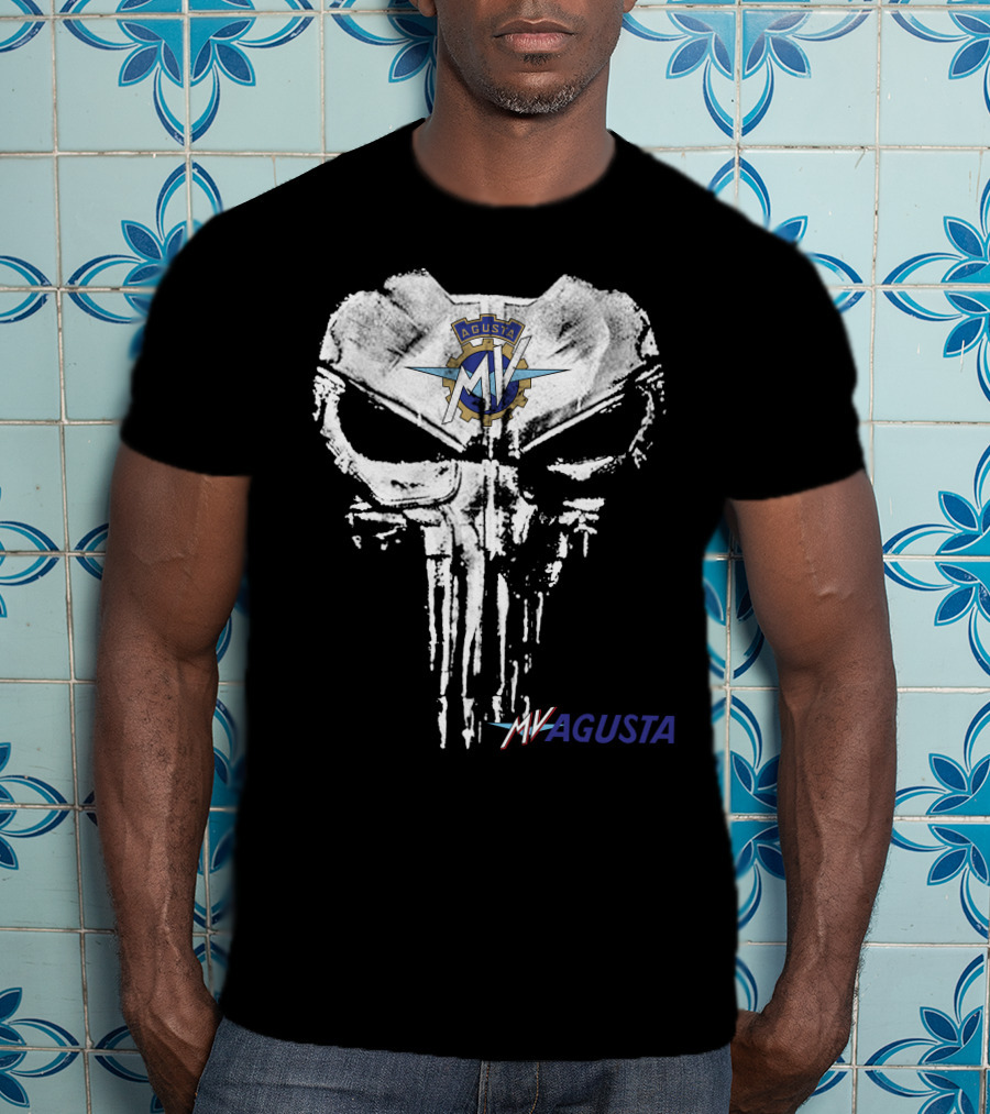 MV Agusta Punisher Skull T-Shirt
