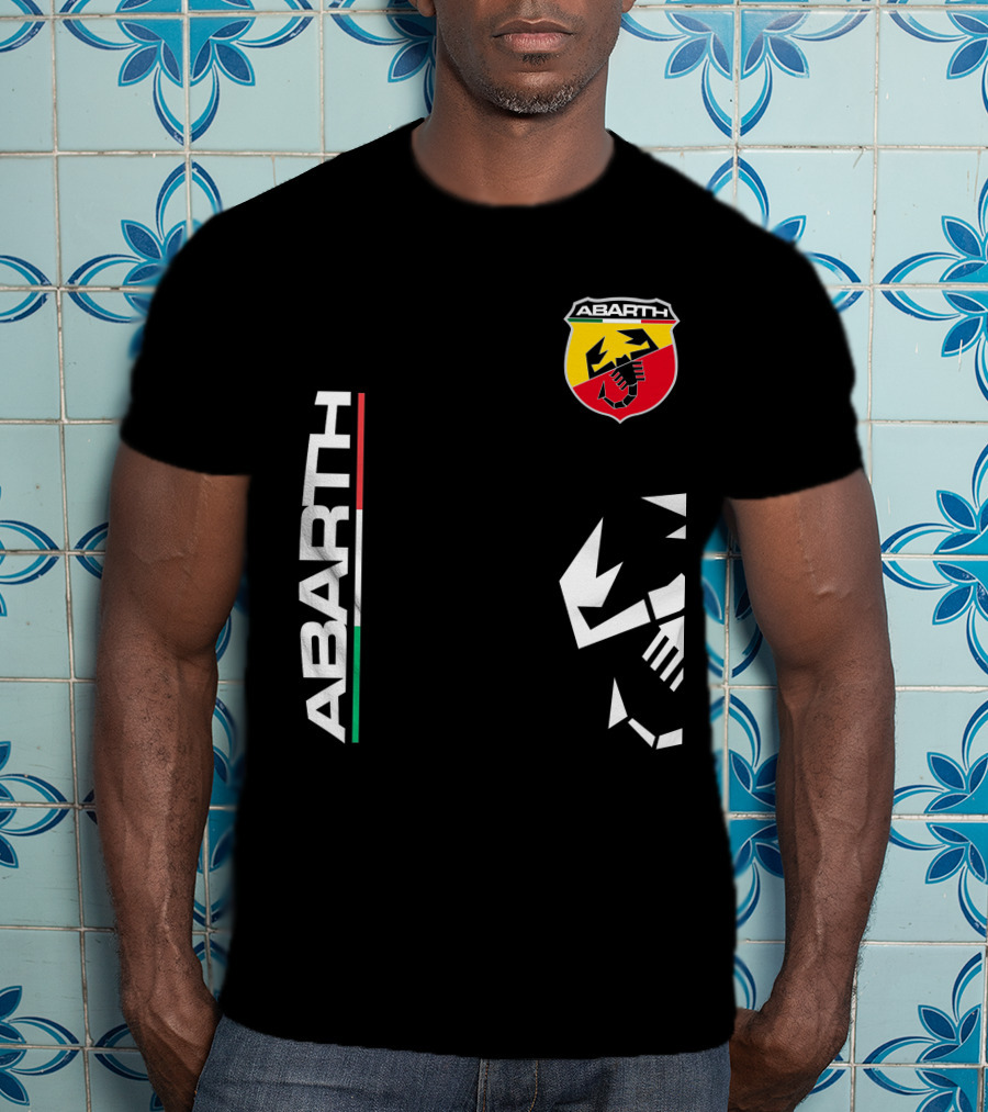 Abarth Scorpion Logo Tricolore T-Shirt