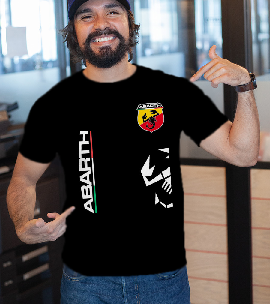 Abarth Scorpion Logo Tricolore T-Shirt