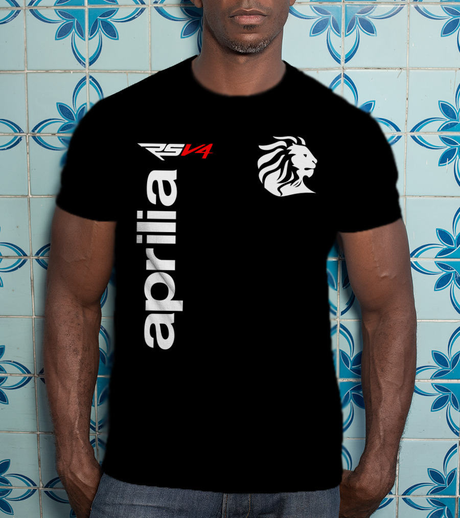 Aprilia RSV4 Lion Emblem T-Shirt