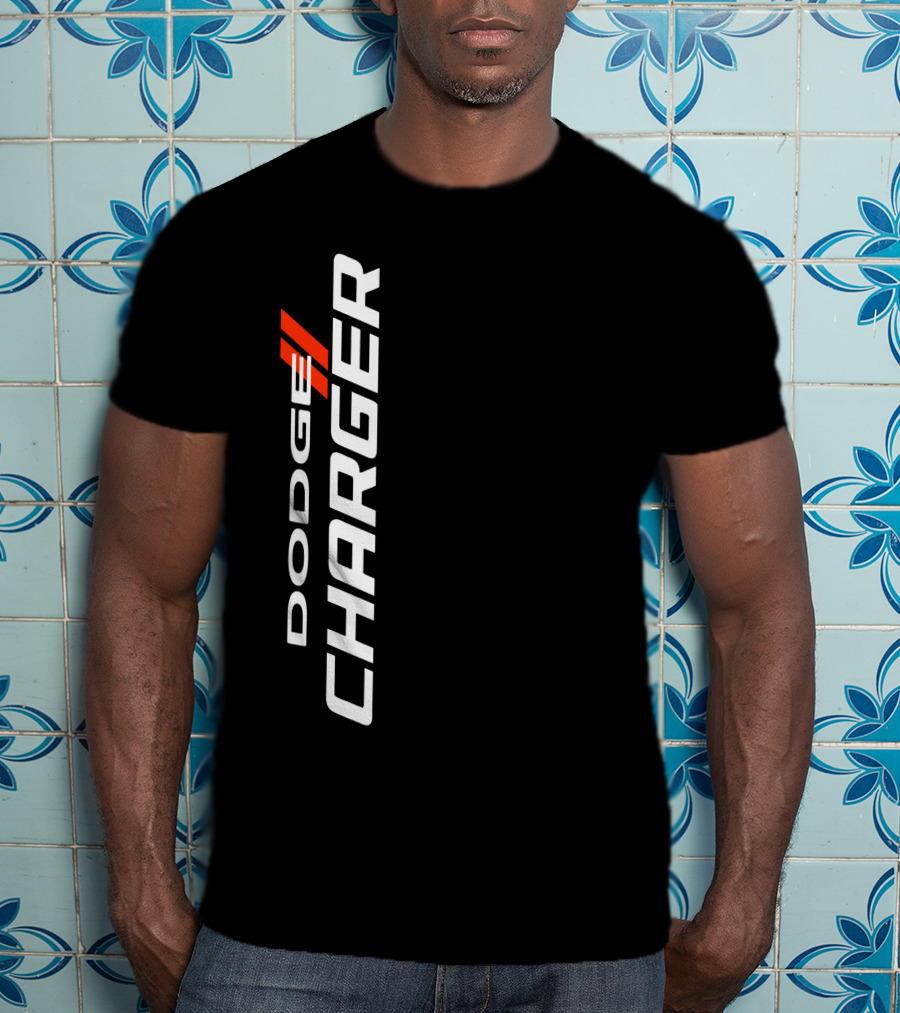 Dodge Charger Vertical Performance Stripe T-Shirt