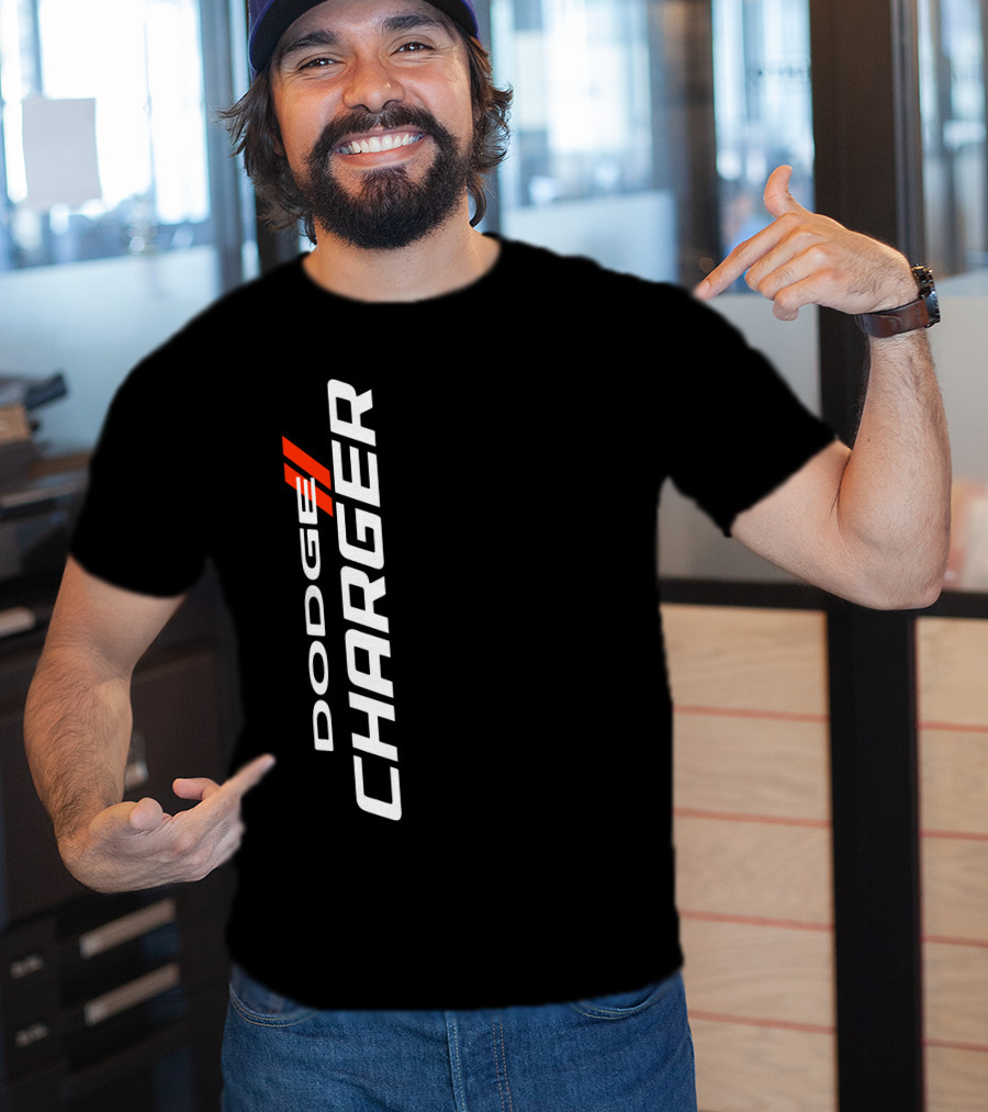 Dodge Charger Vertical Performance Stripe T-Shirt