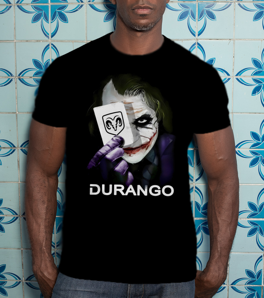 Durango Joker Holding Ram Card T-Shirt