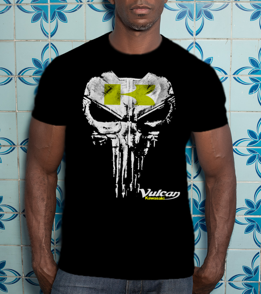 Kawasaki Vulcan Skull Icon 01 T-Shirt