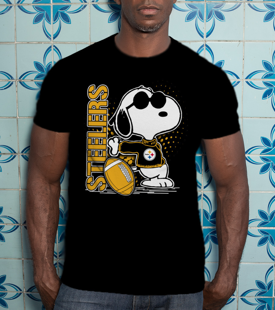 Steelers Snoopy Football Team T-Shirt