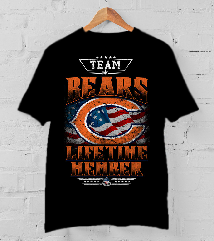 Team Bears Lifetime Member Nfl T-Shirt
