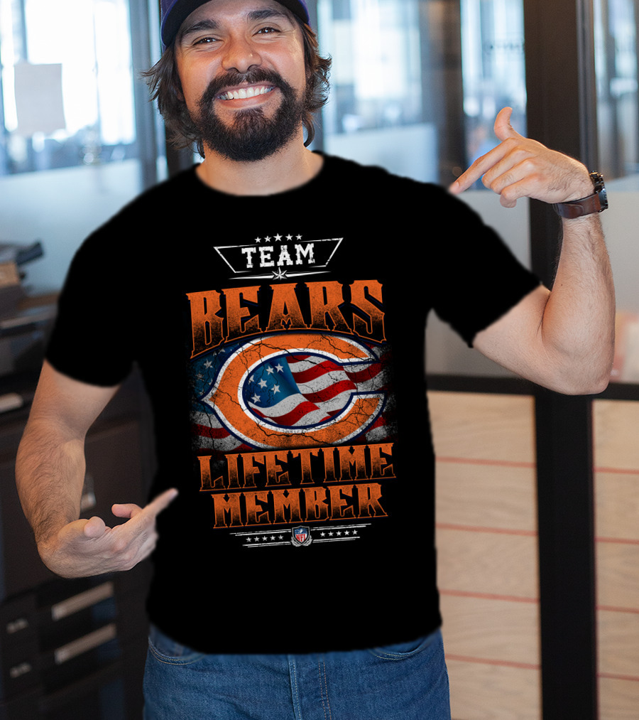Team Bears Lifetime Member Nfl T-Shirt