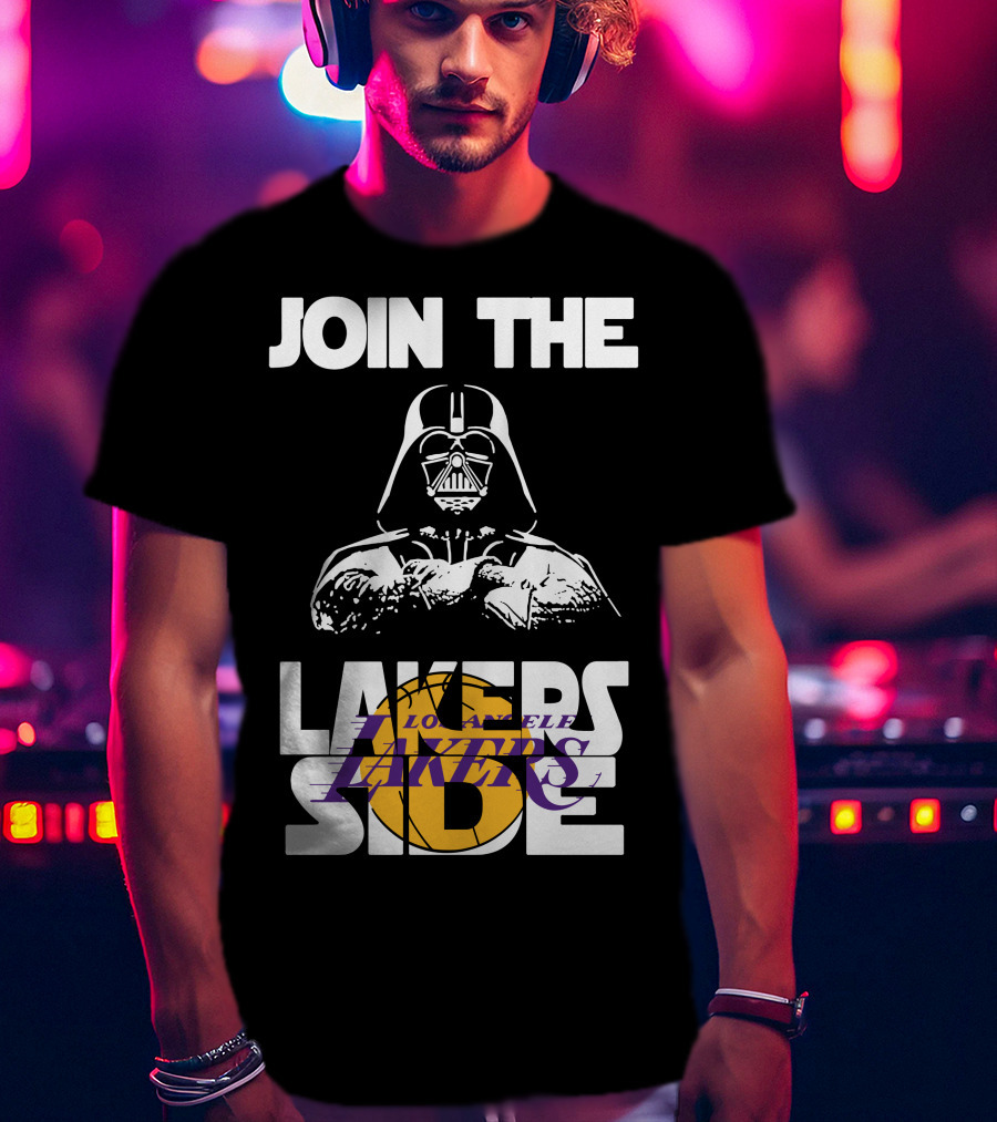 Join The Los Angeles Lakers Side T-Shirt