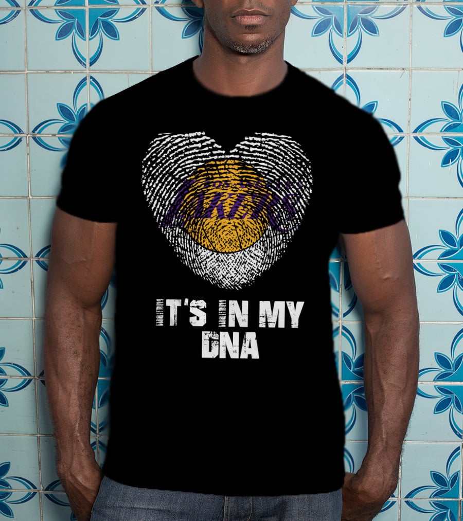 Los Angeles Lakers It's In My Dna T-Shirt