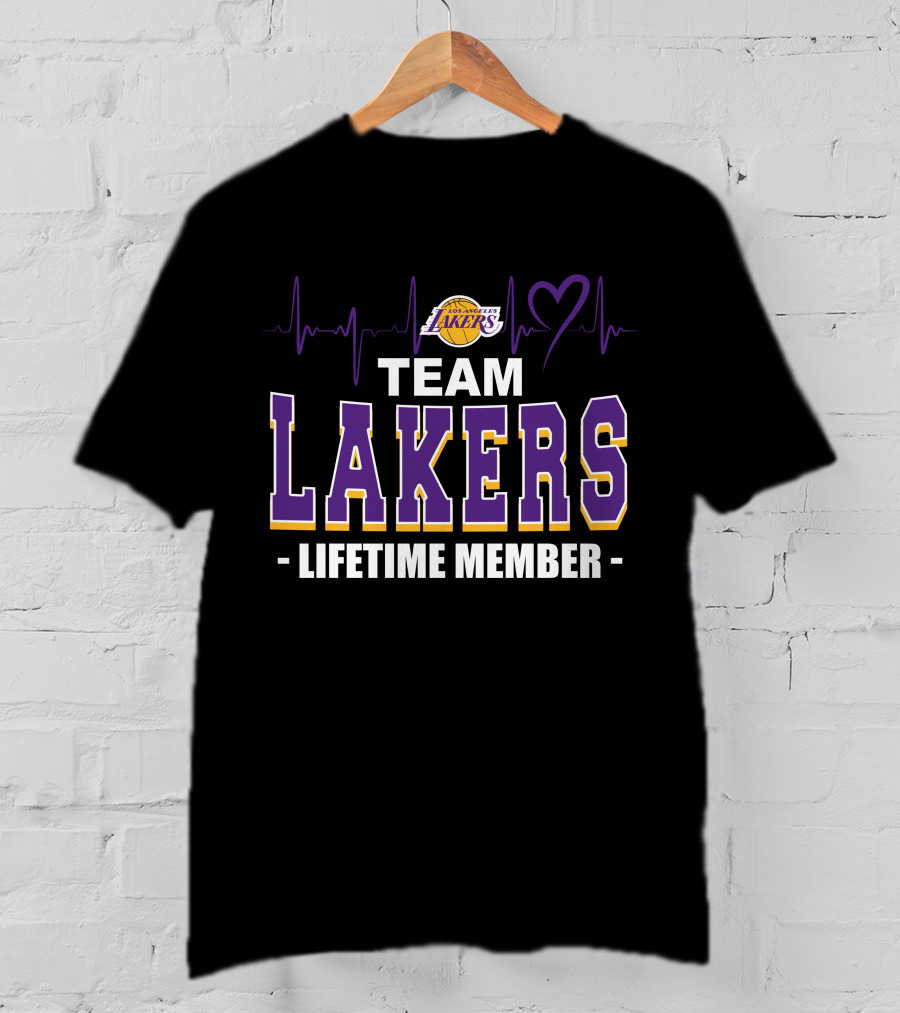 Team Lakers Lifetime Member Los Angeles Lakers T-Shirt