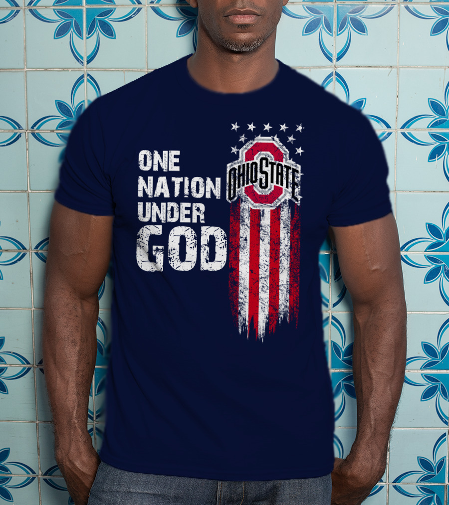 Ohio State Buckeyes One Nation Under God T-Shirt