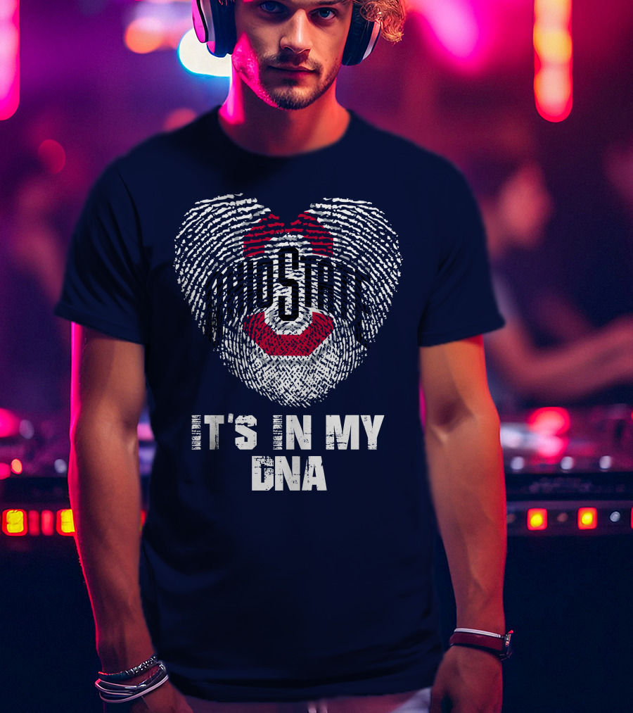 Ohio State Buckeyes It's In My Dna T-Shirt
