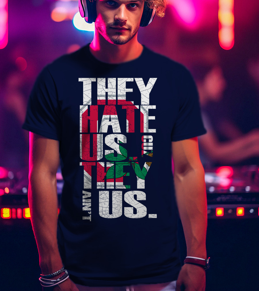 Ohio State Buckeyes They Hate Us Because They Ain't Us T-Shirt