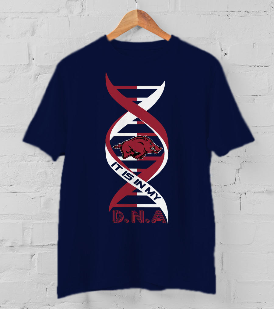 Arkansas Razorbacks It Is In My DNA. T-Shirt