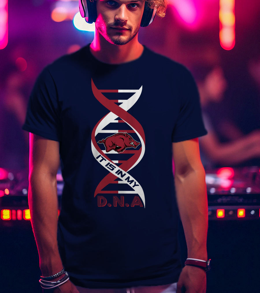 Arkansas Razorbacks It Is In My DNA. T-Shirt