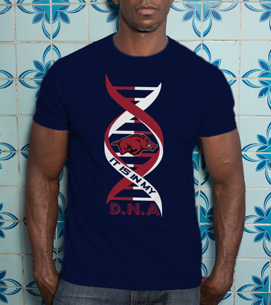 Arkansas Razorbacks It Is In My DNA. T-Shirt