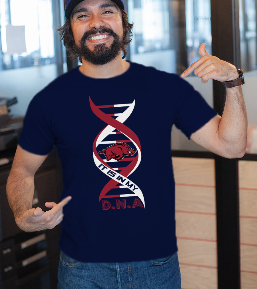 Arkansas Razorbacks It Is In My DNA. T-Shirt