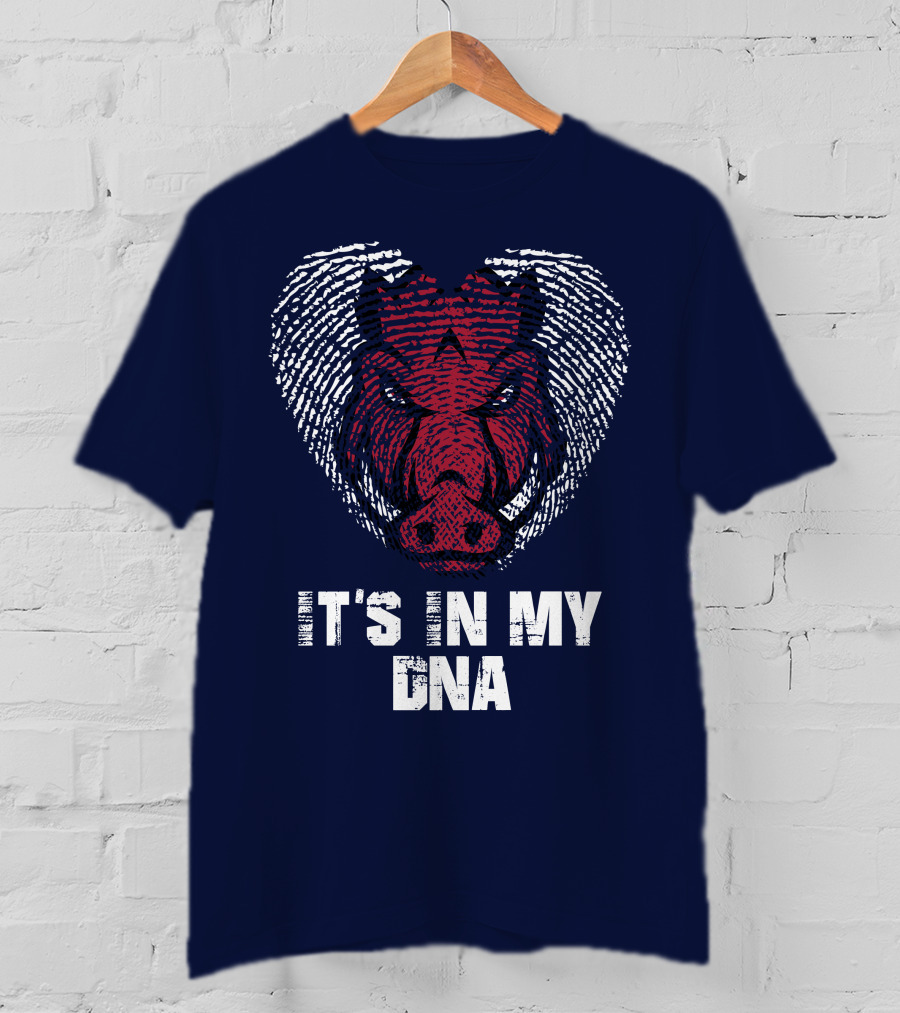 Arkansas Razorbacks It's In My Dna T-Shirt