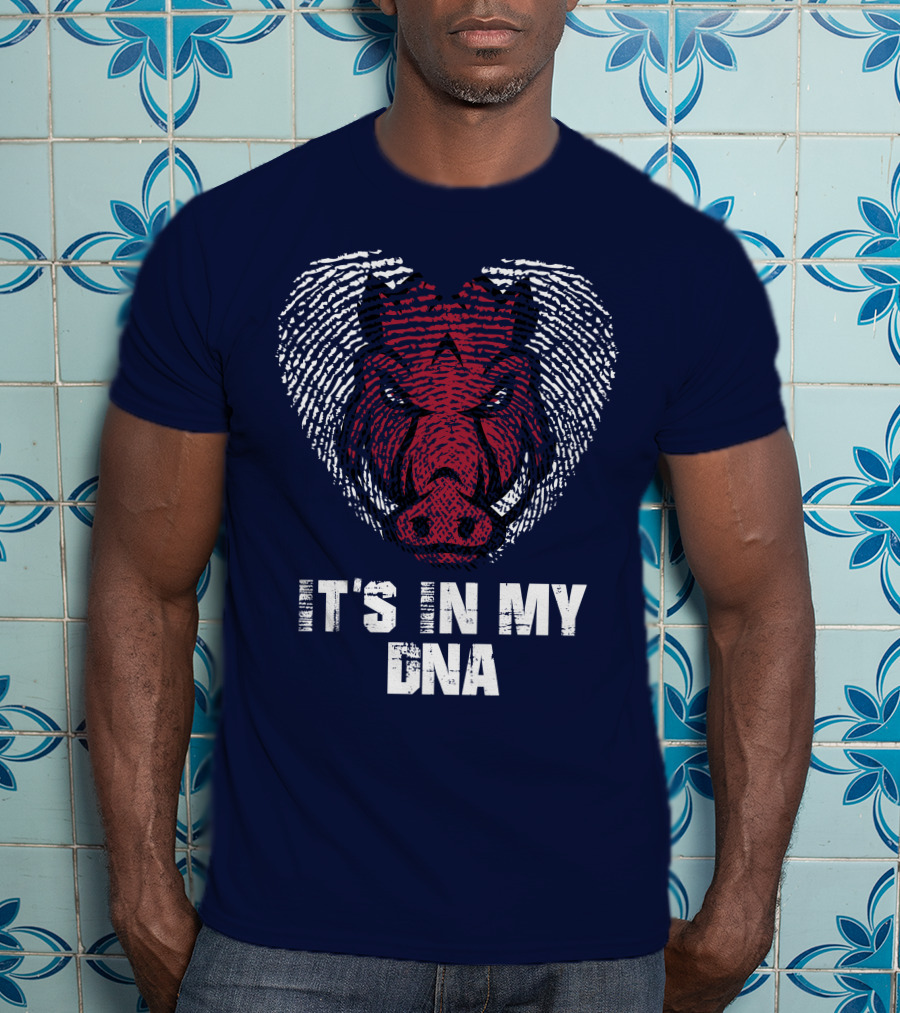 Arkansas Razorbacks It's In My Dna T-Shirt