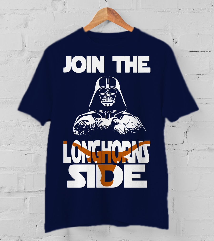 Join The Longhorns Side T-Shirt