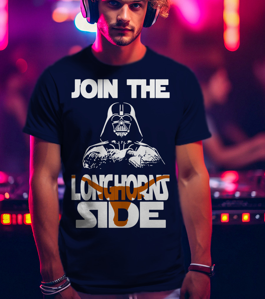 Join The Longhorns Side T-Shirt