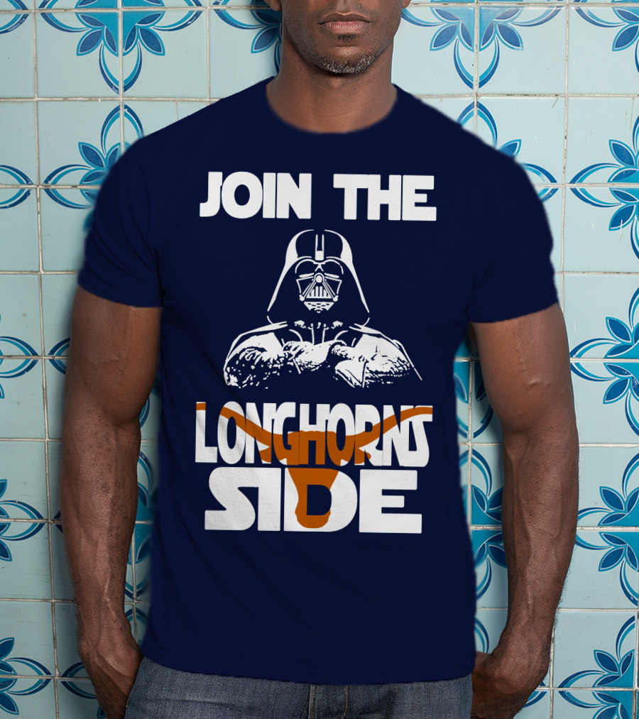 Join The Longhorns Side T-Shirt