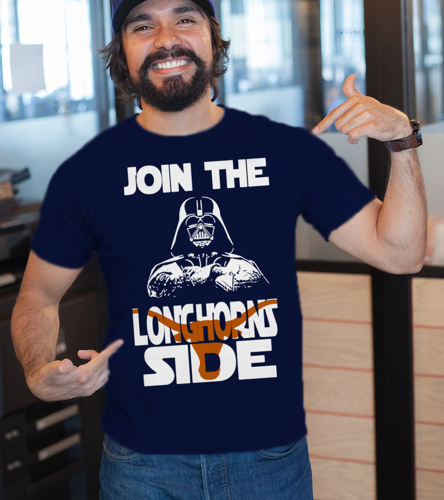 Join The Longhorns Side T-Shirt