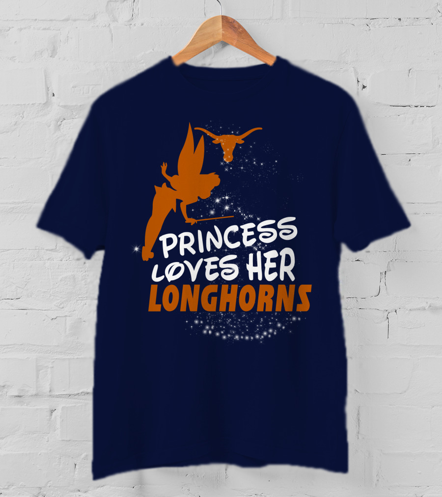 Princess Loves Her Texas Longhorns T-Shirt