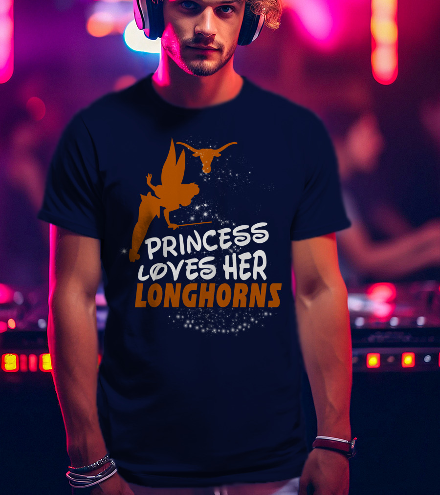Princess Loves Her Texas Longhorns T-Shirt