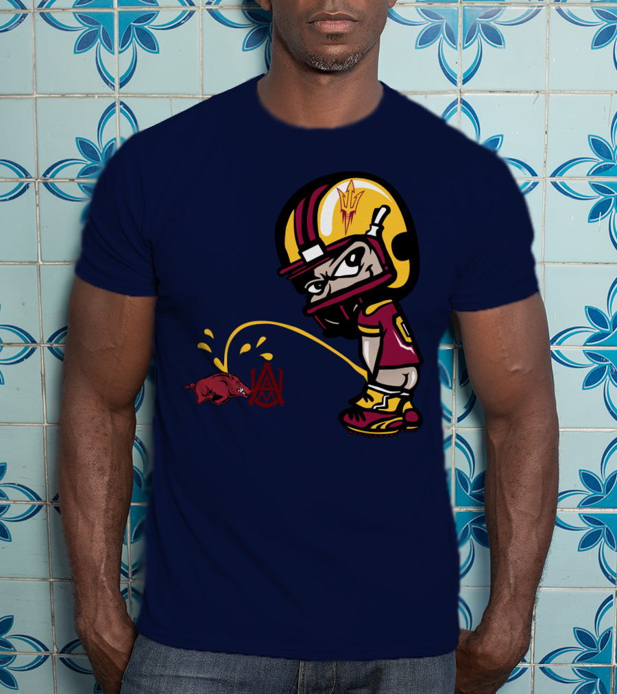 Arizona State Sun Devils Rivalry Game With Arkansas Razorbacks T-Shirt