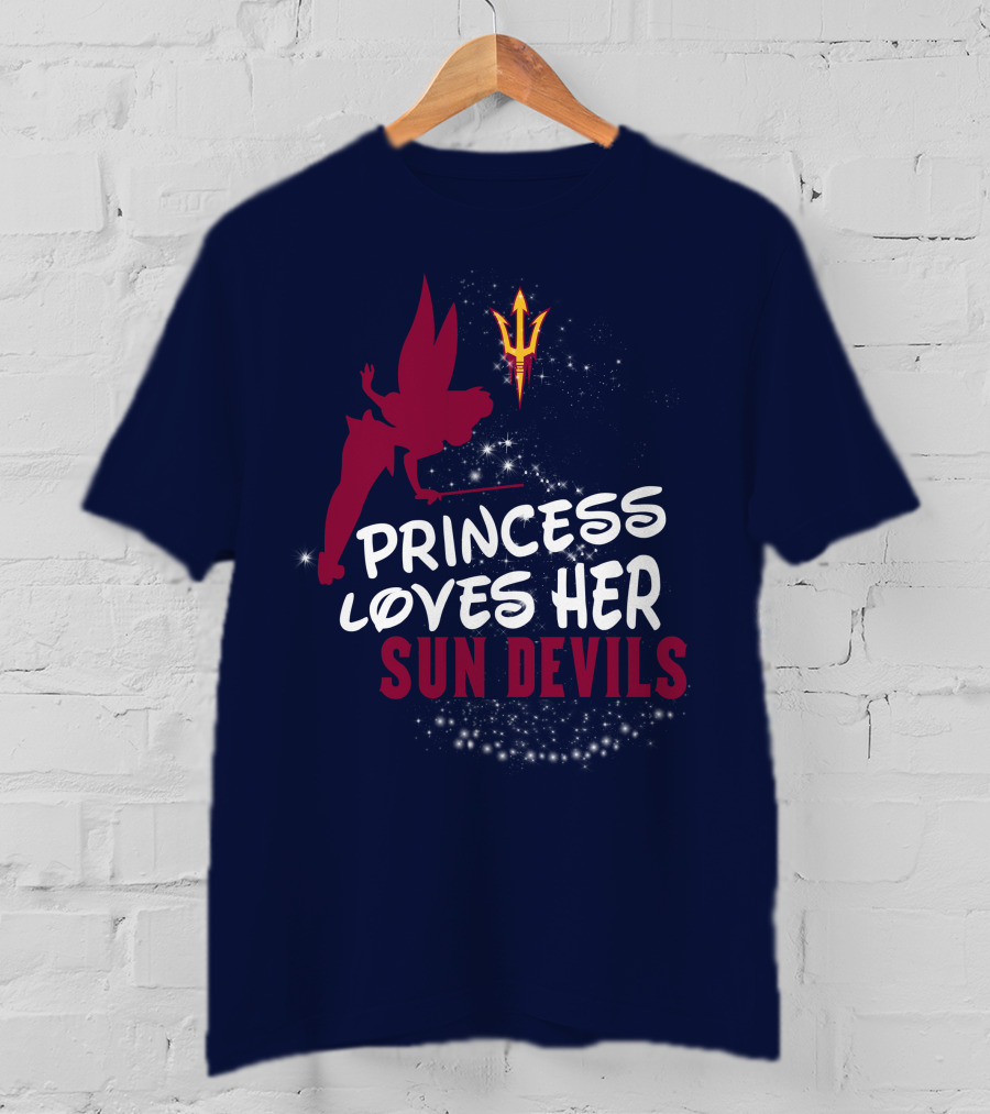 Princess Loves Her Arizona State Sun Devils T-Shirt