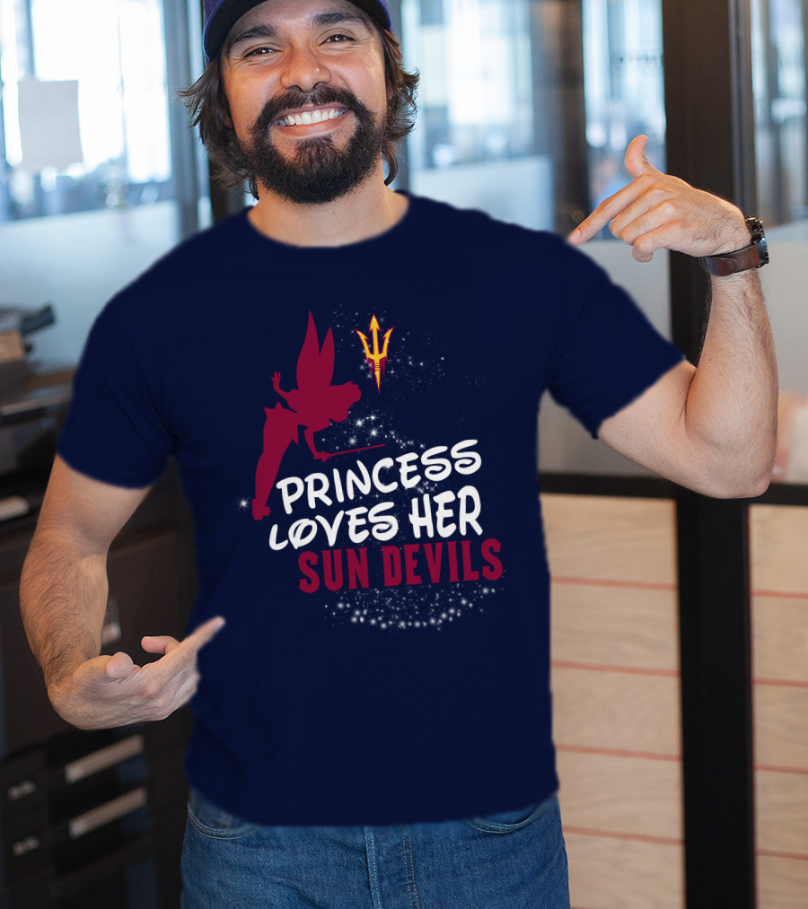 Princess Loves Her Arizona State Sun Devils T-Shirt
