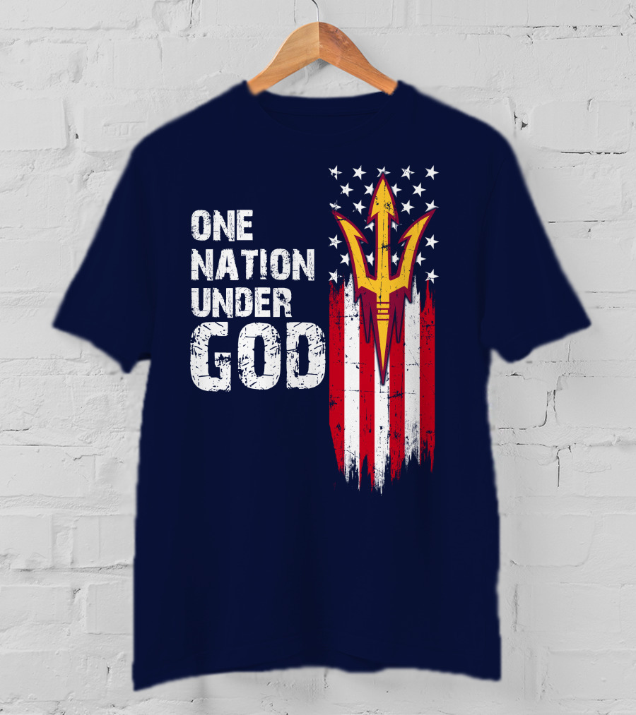 One Nation Under God Arizona State Sun Devils T-Shirt
