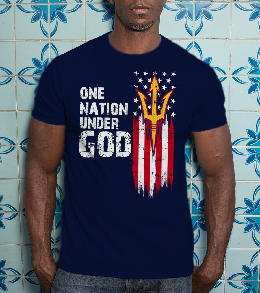 One Nation Under God Arizona State Sun Devils T-Shirt