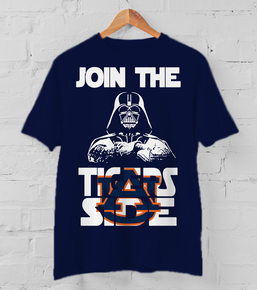 Join The Tigers Side Auburn Tigers T-Shirt