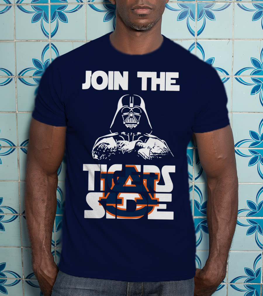 Join The Tigers Side Auburn Tigers T-Shirt