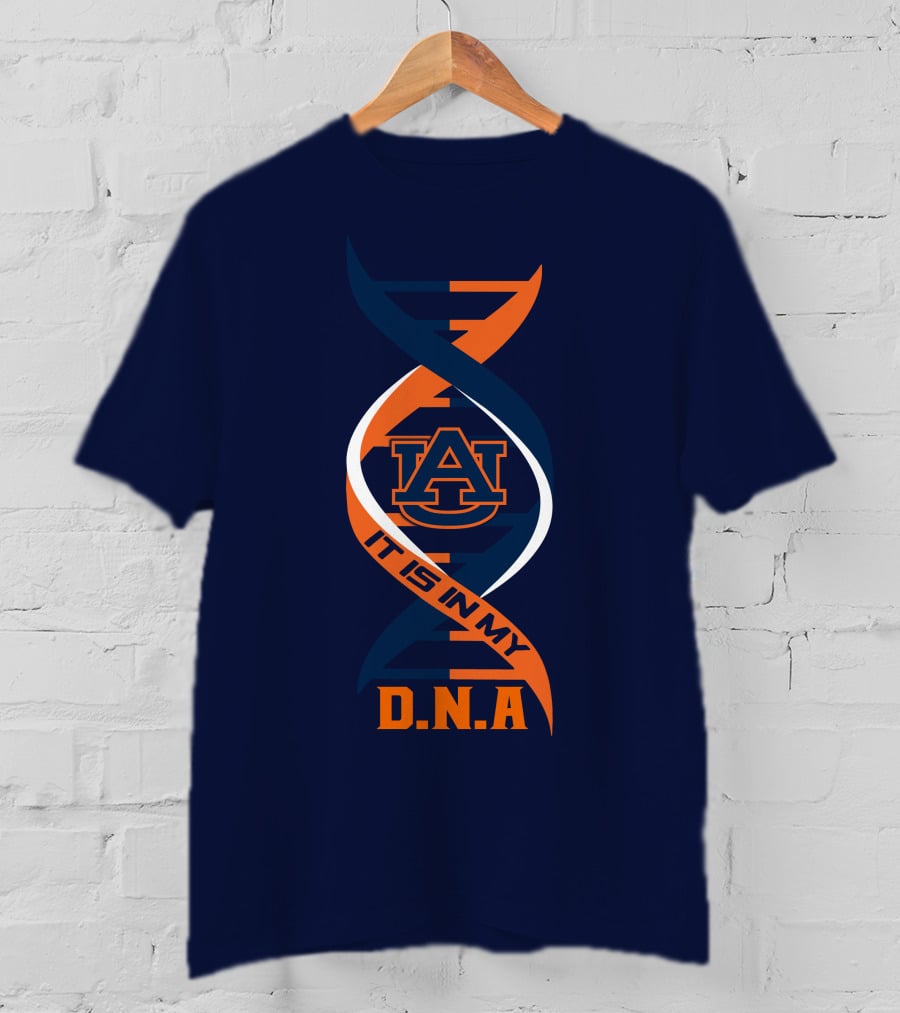 Auburn Tigers Au Logo It Is In My Dna T-Shirt