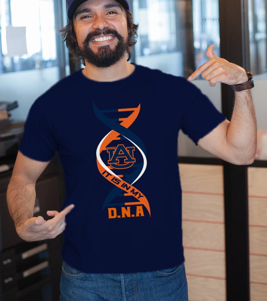 Auburn Tigers Au Logo It Is In My Dna T-Shirt