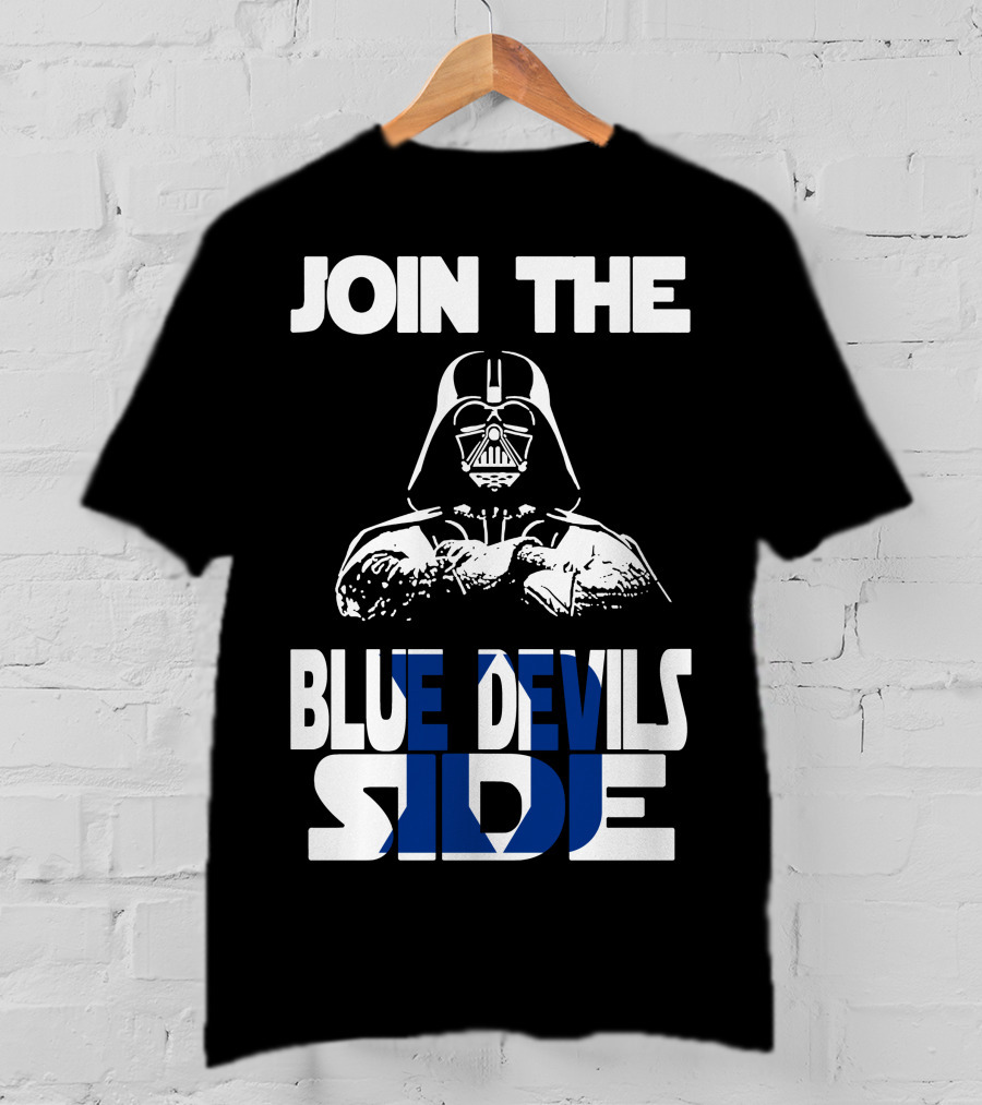 Join The Blue Devils Side T-Shirt
