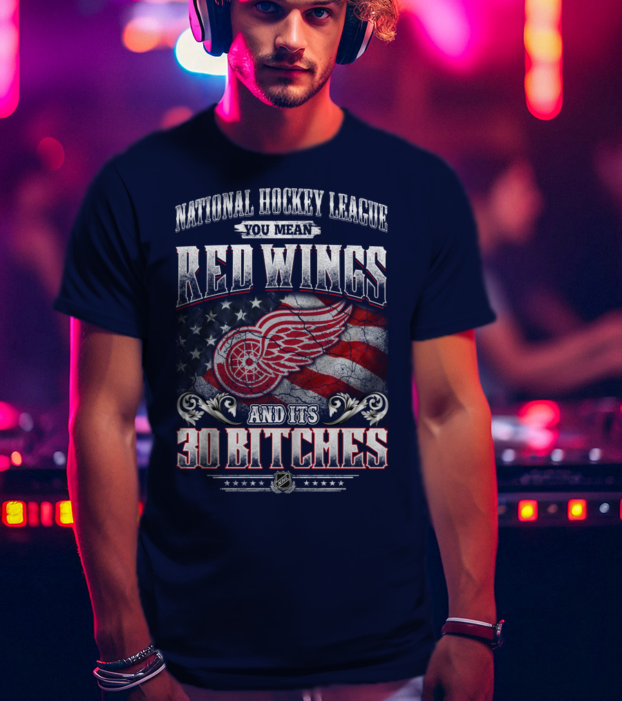 National Hockey League You Mean Red Wings And Its 30 Bitches T-Shirt