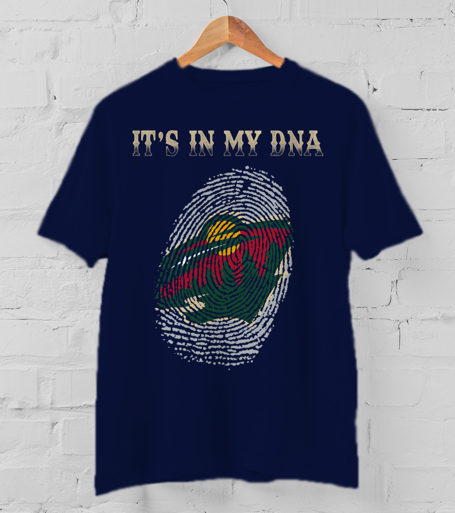 It's In My Dna Minnesota Wild T-Shirt